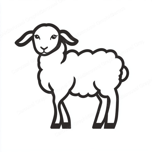 Lamb Vector Graphic preview