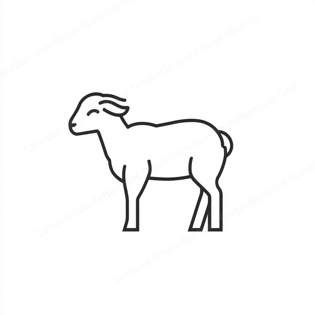 Lamb Vector Graphic preview