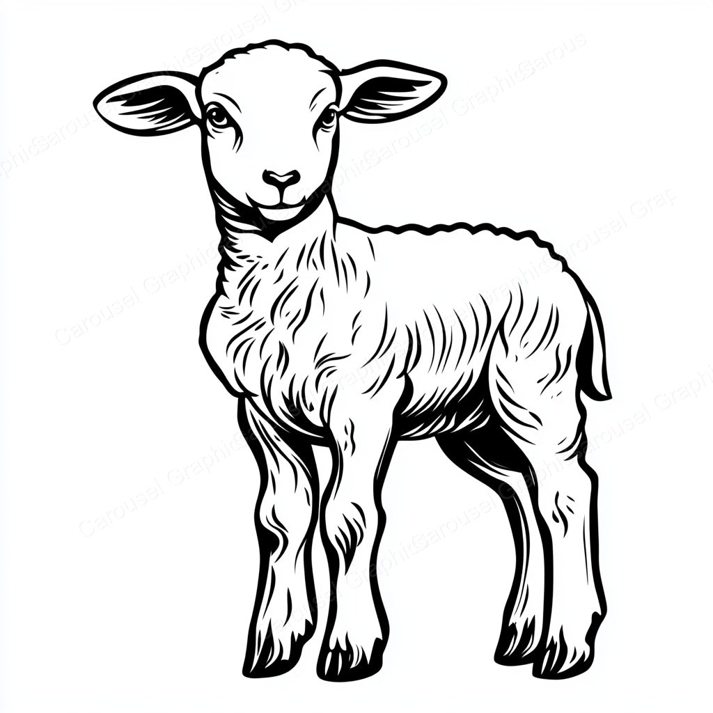 Lamb Vector Graphic preview