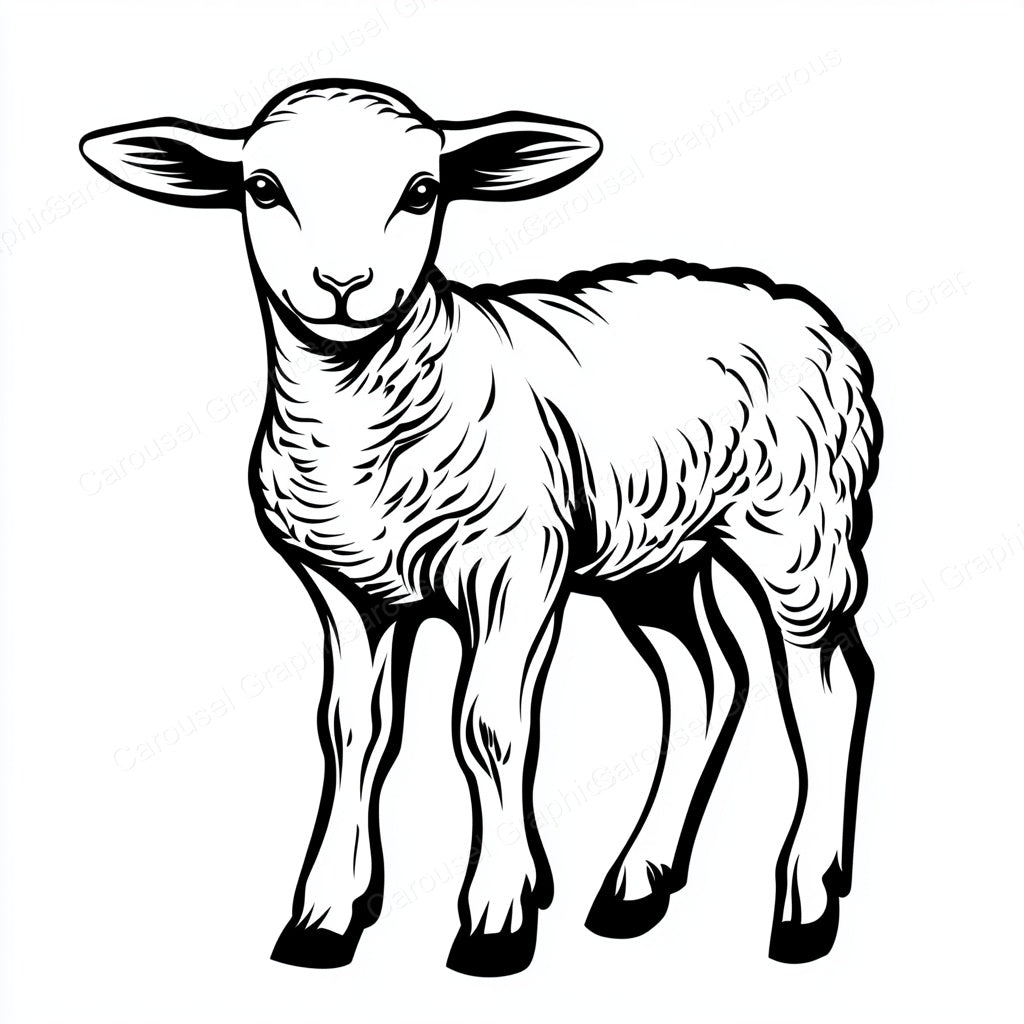 Lamb Vector Graphic preview