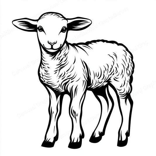 Lamb Vector Graphic preview