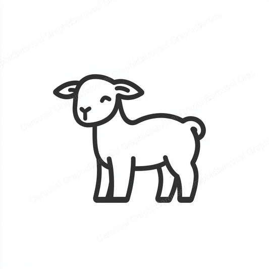 Lamb Vector Graphic preview