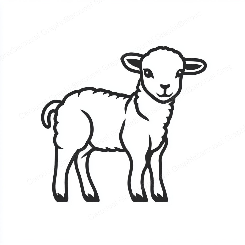 Lamb Vector Graphic preview