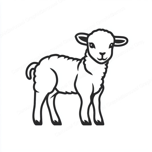 Lamb Vector Graphic preview