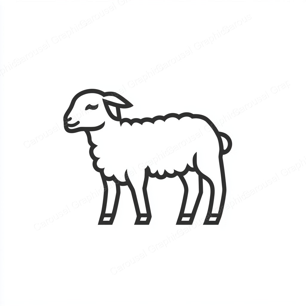 Lamb Vector Graphic preview