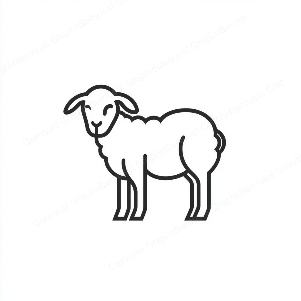 Lamb Vector Graphic preview