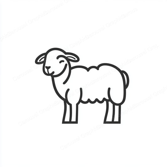 Lamb Vector Graphic preview
