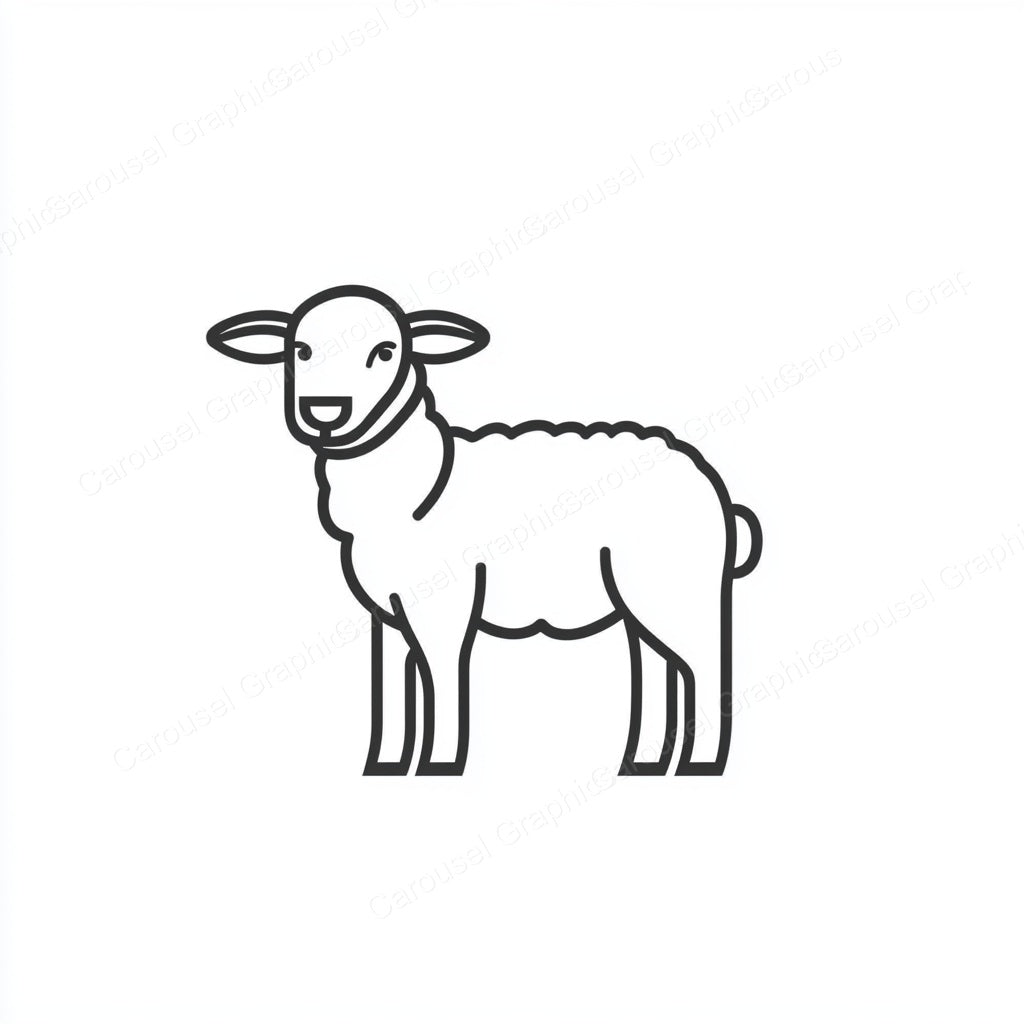 Lamb Vector Graphic preview