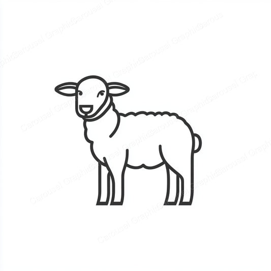 Lamb Vector Graphic preview