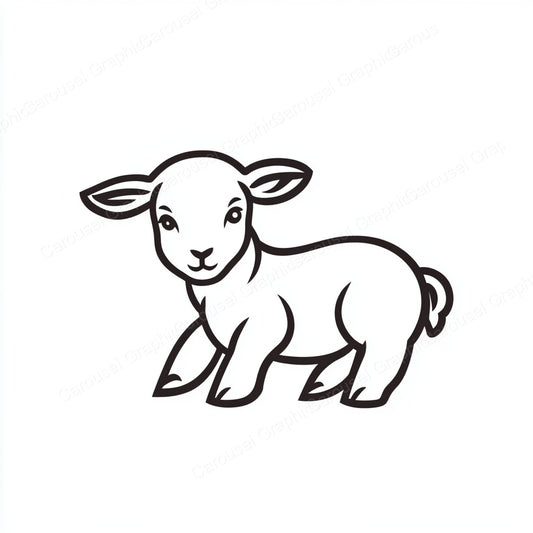 Lamb Vector Graphic preview