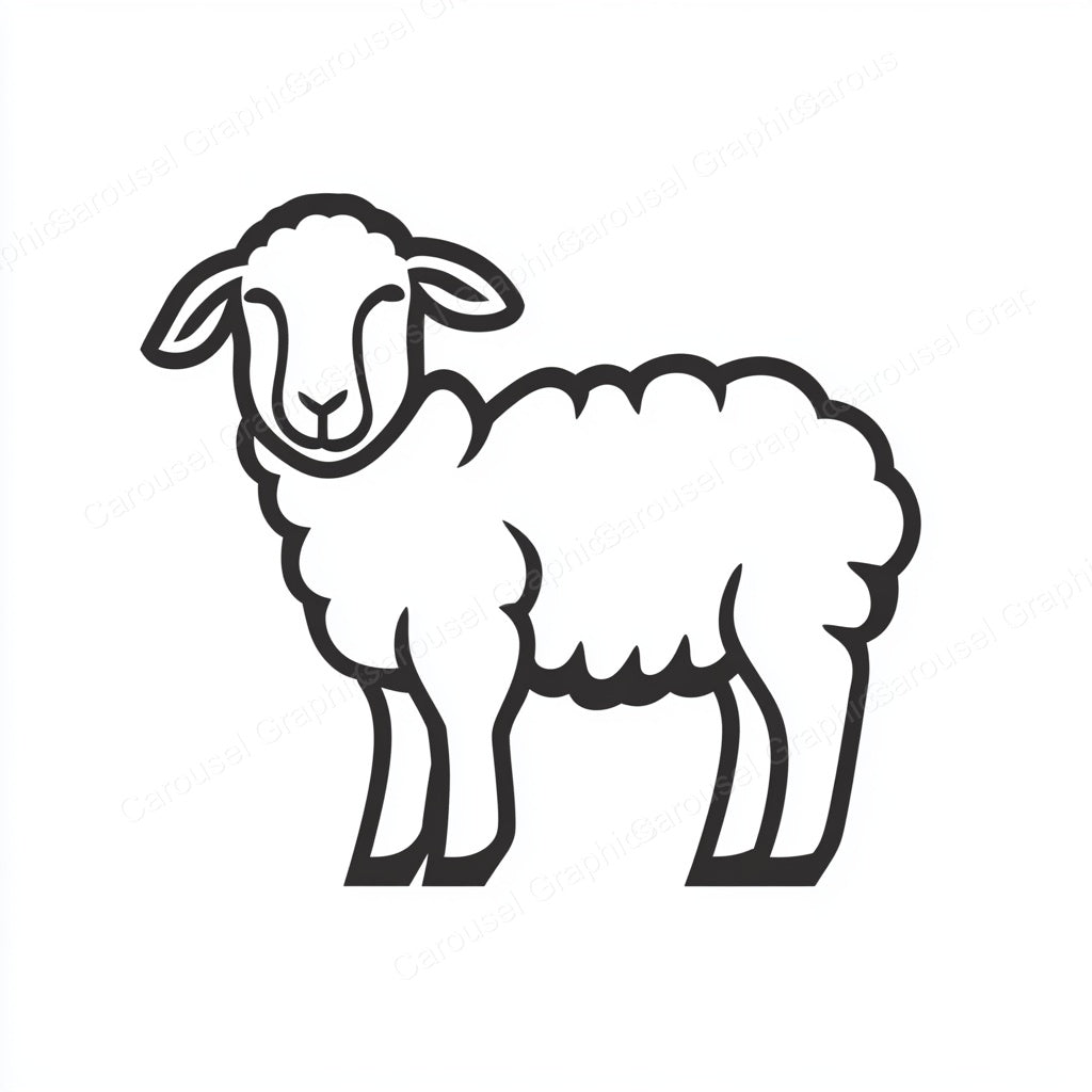 Lamb Vector Graphic preview