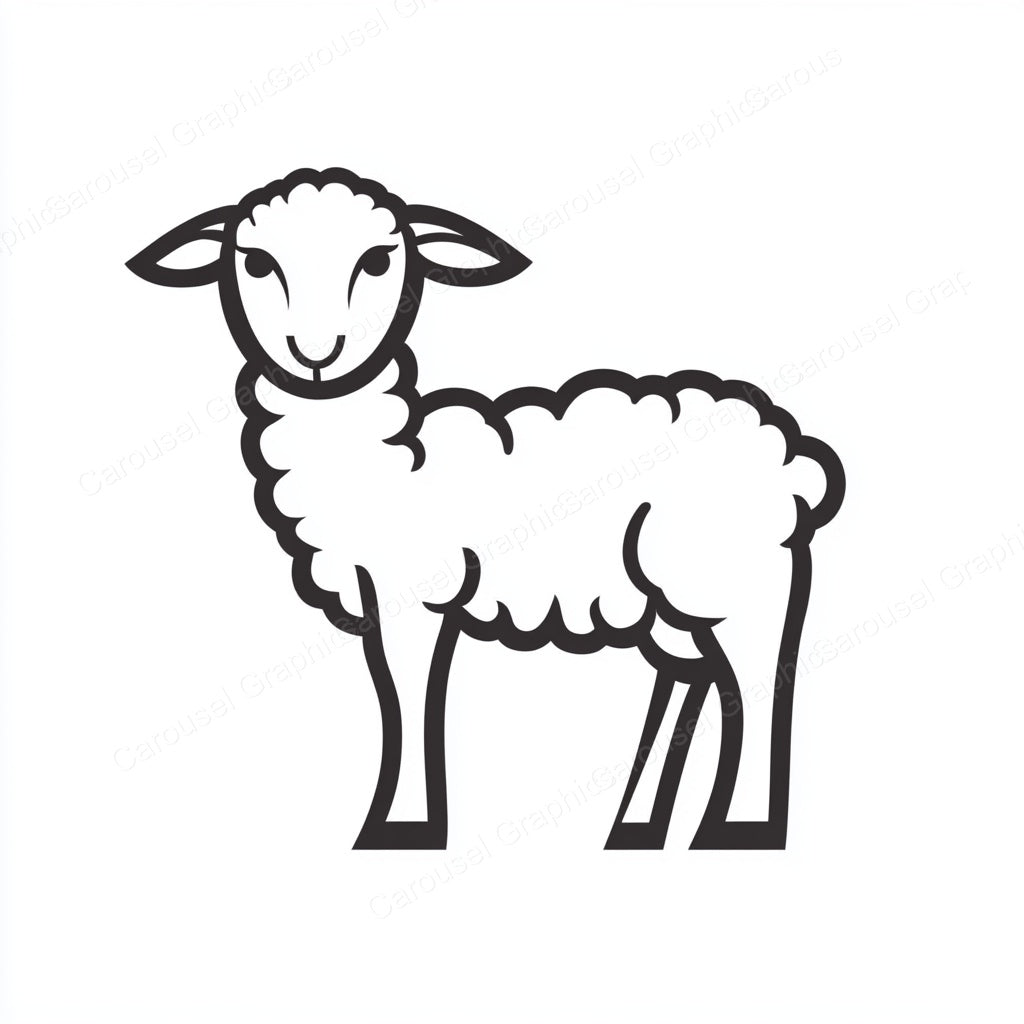 Lamb Vector Graphic preview