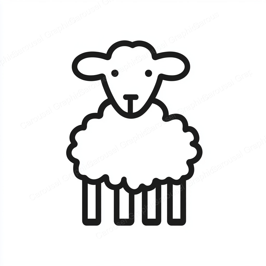 Lamb Vector Graphic preview