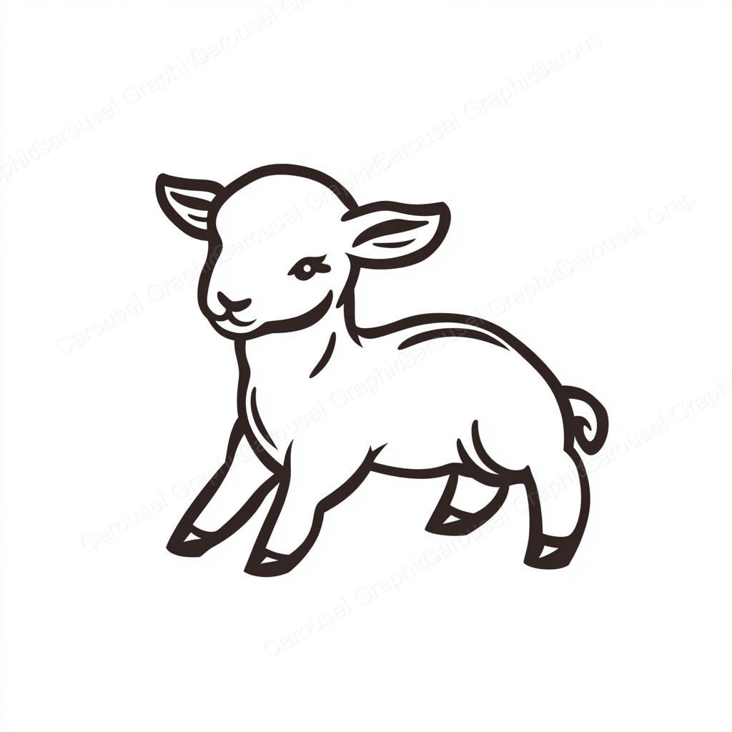 Lamb Vector Graphic preview