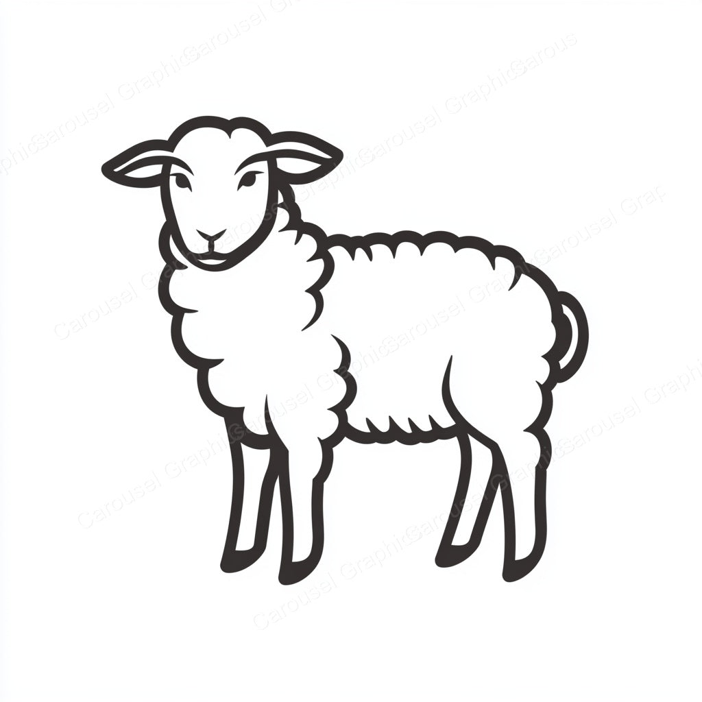 Lamb Vector Graphic preview