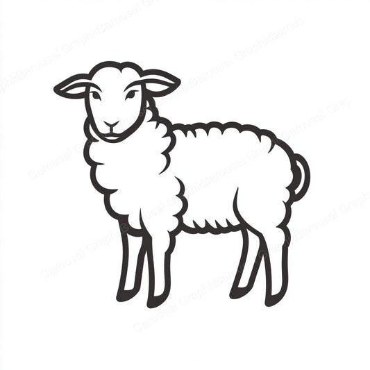 Lamb Vector Graphic preview