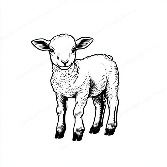 Lamb Vector Graphic preview