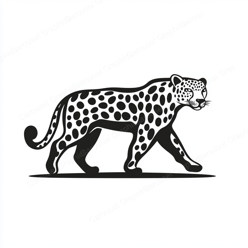 Leopard Vector Graphic preview