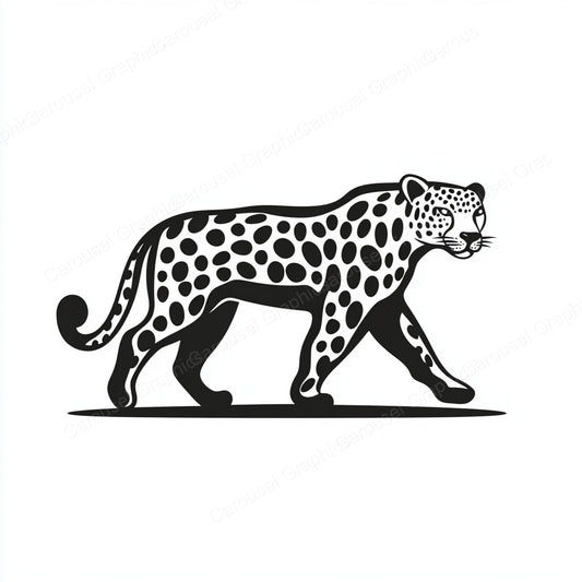 Leopard Vector Graphic preview