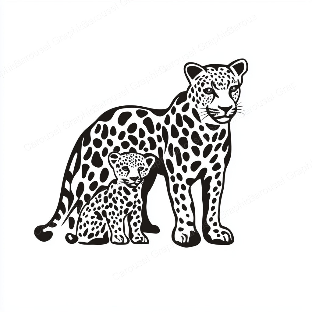 Leopard Vector Graphic preview
