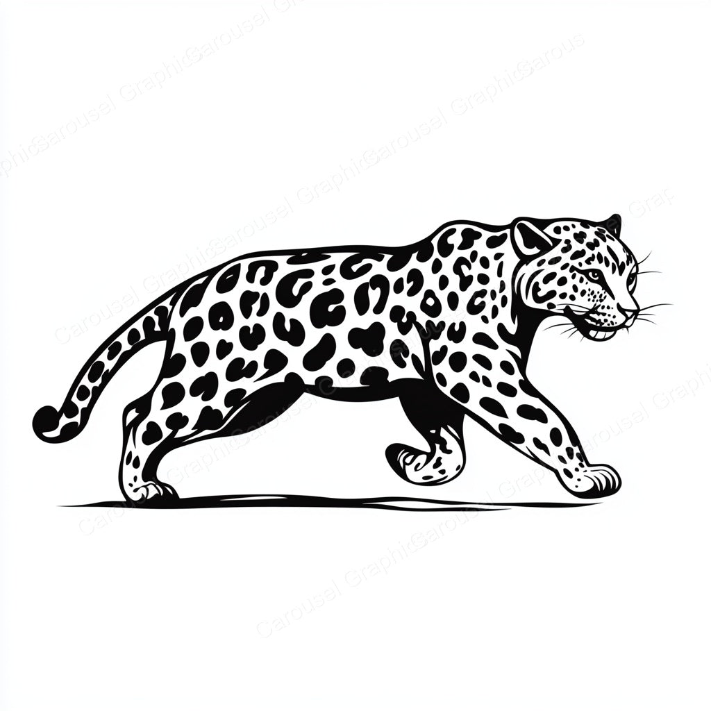 Leopard Vector Graphic preview