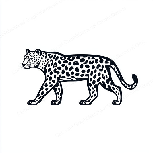 Leopard Vector Graphic preview