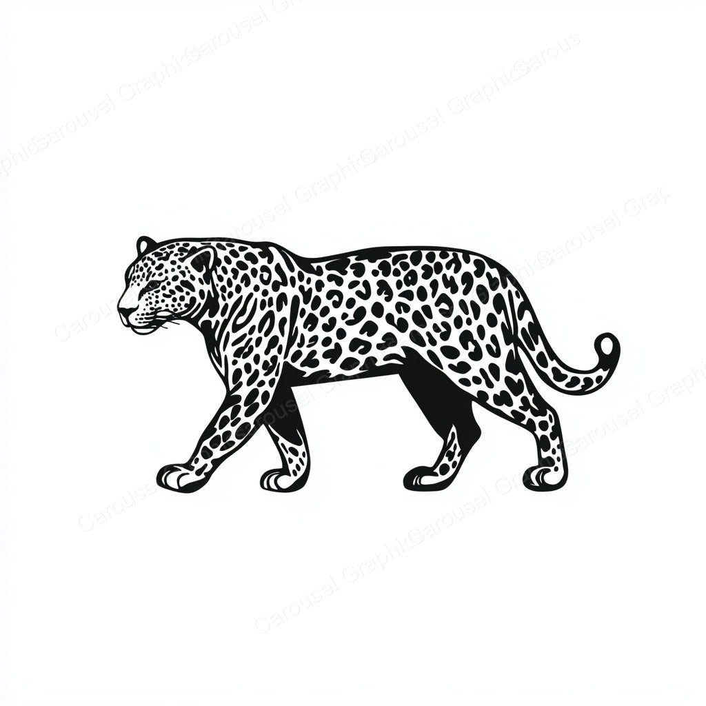 Leopard Vector Graphic preview