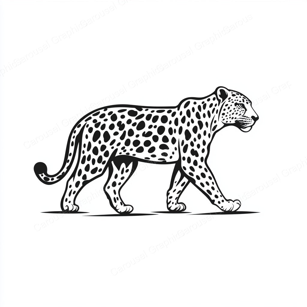 Leopard Vector Graphic preview