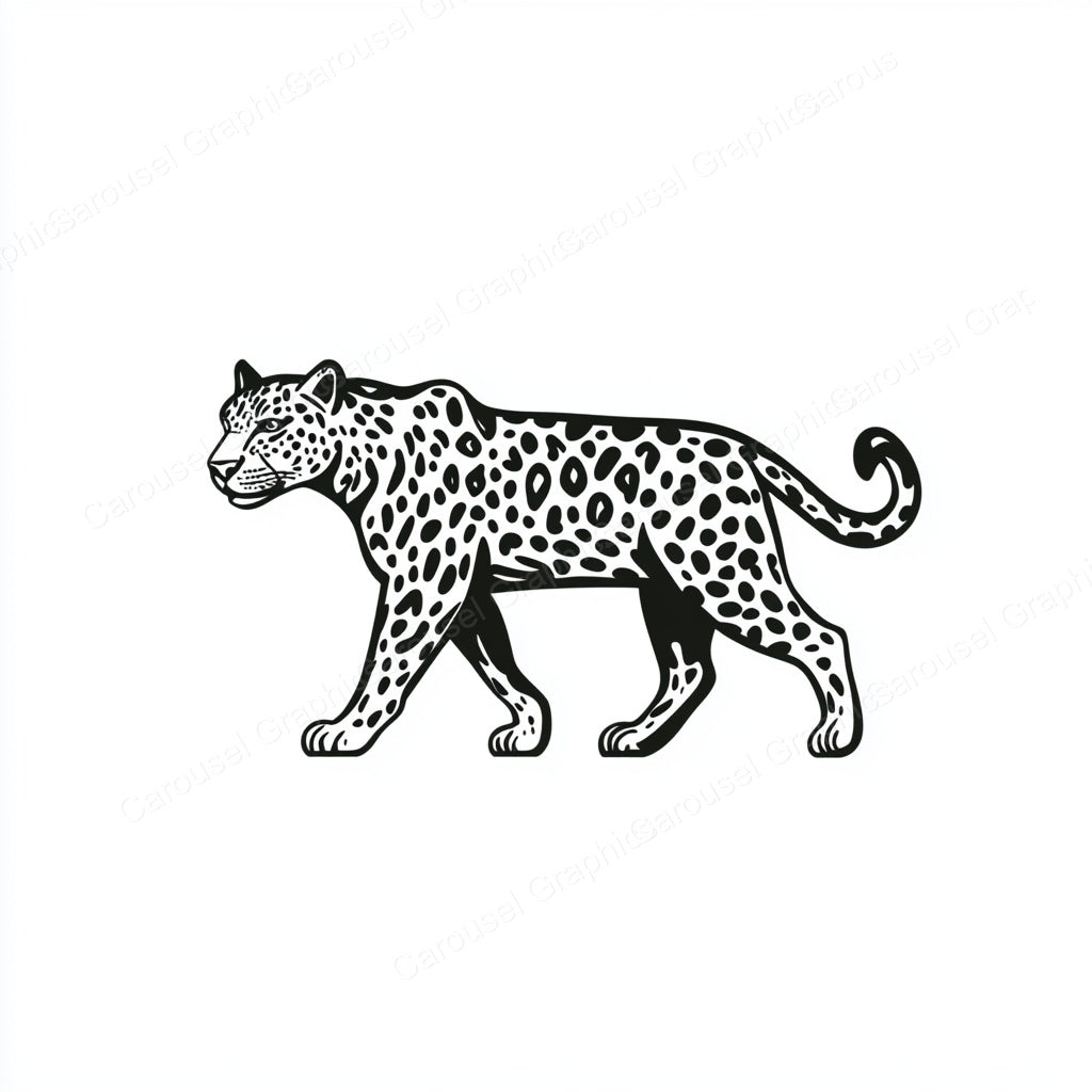 Leopard Vector Graphic preview