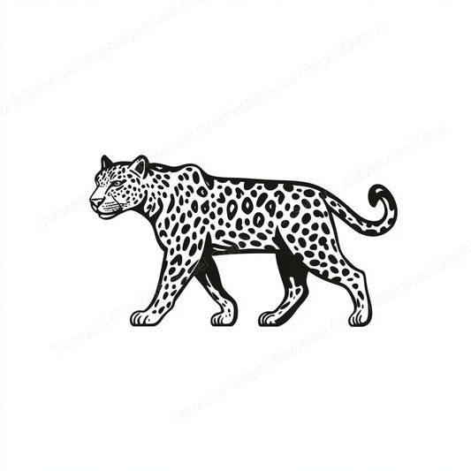 Leopard Vector Graphic preview