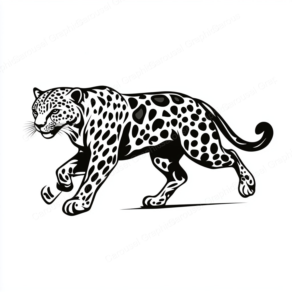 Leopard Vector Graphic preview