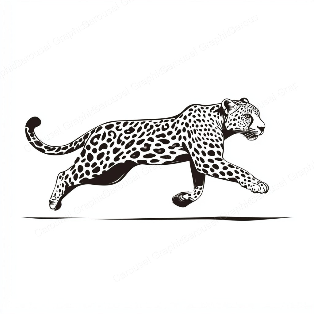 Leopard Vector Graphic preview