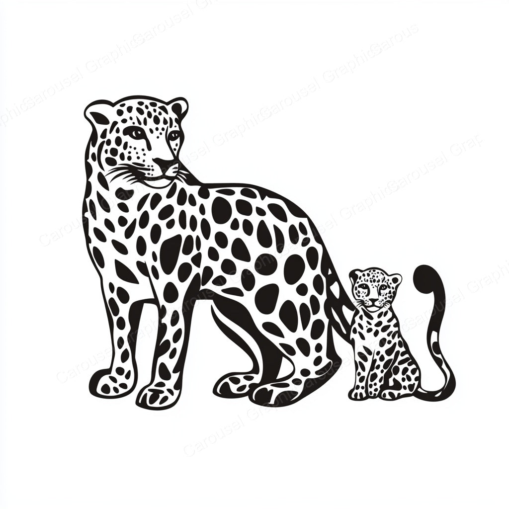 Leopard Vector Graphic preview