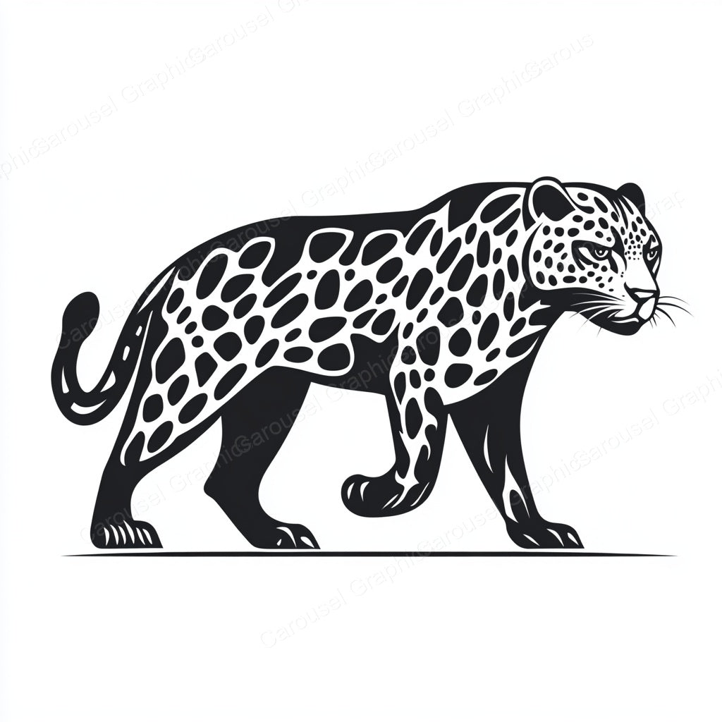 Leopard Vector Graphic preview