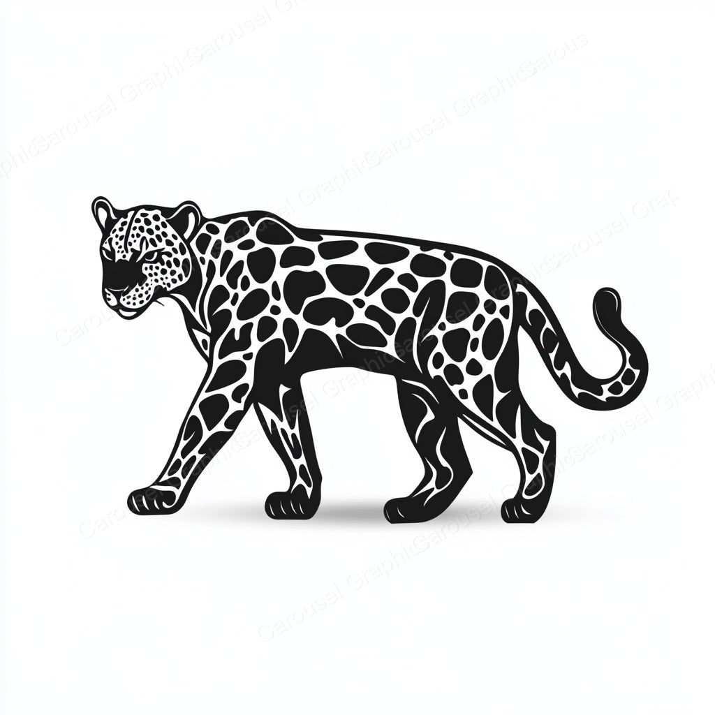 Leopard Vector Graphic preview