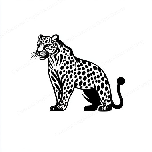 Leopard Vector Graphic preview
