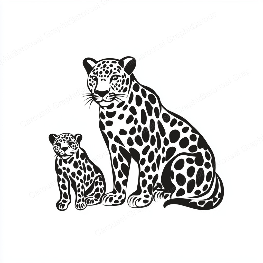 Leopard Vector Graphic preview
