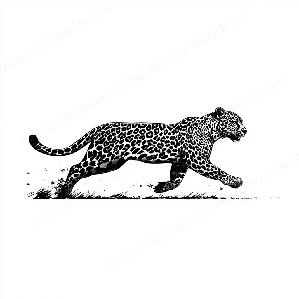 Leopard Vector Graphic preview