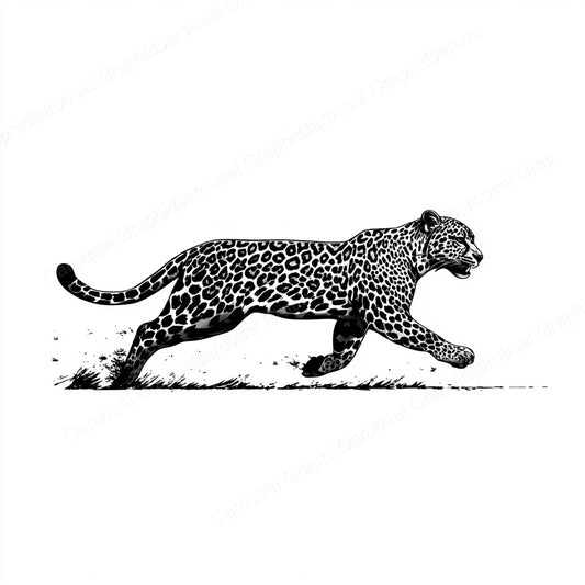 Leopard Vector Graphic preview