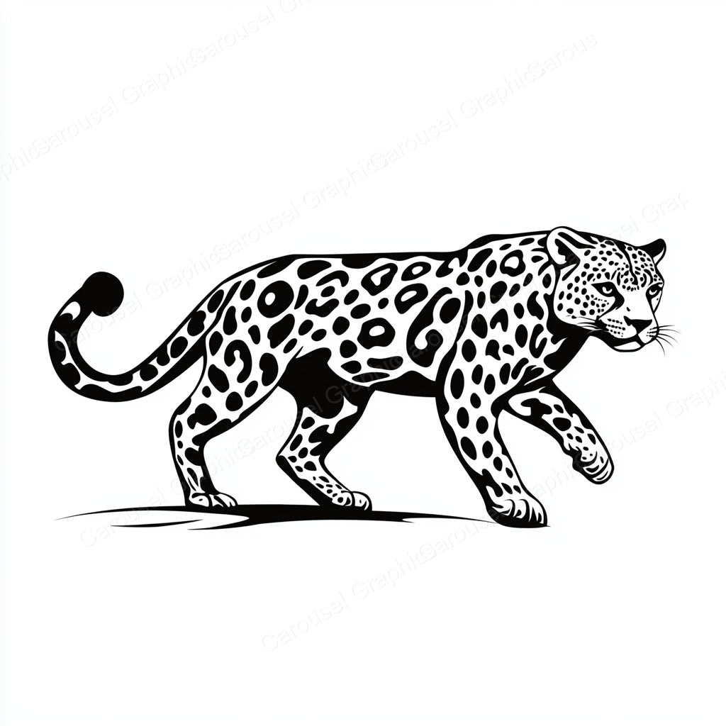 Leopard Vector Graphic preview