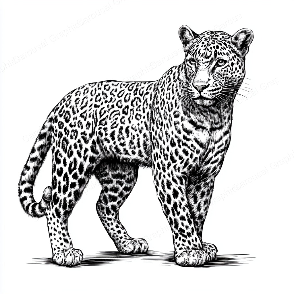 Leopard Vector Graphic preview