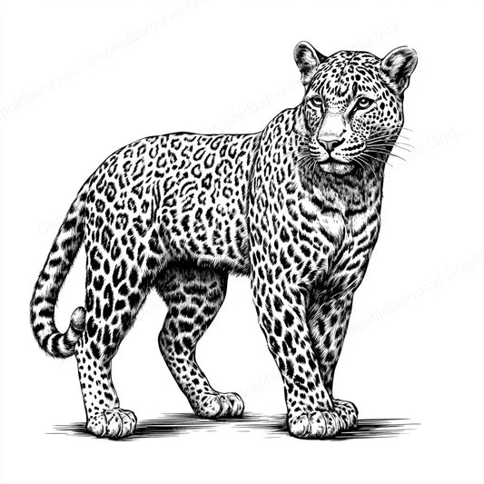Leopard Vector Graphic preview