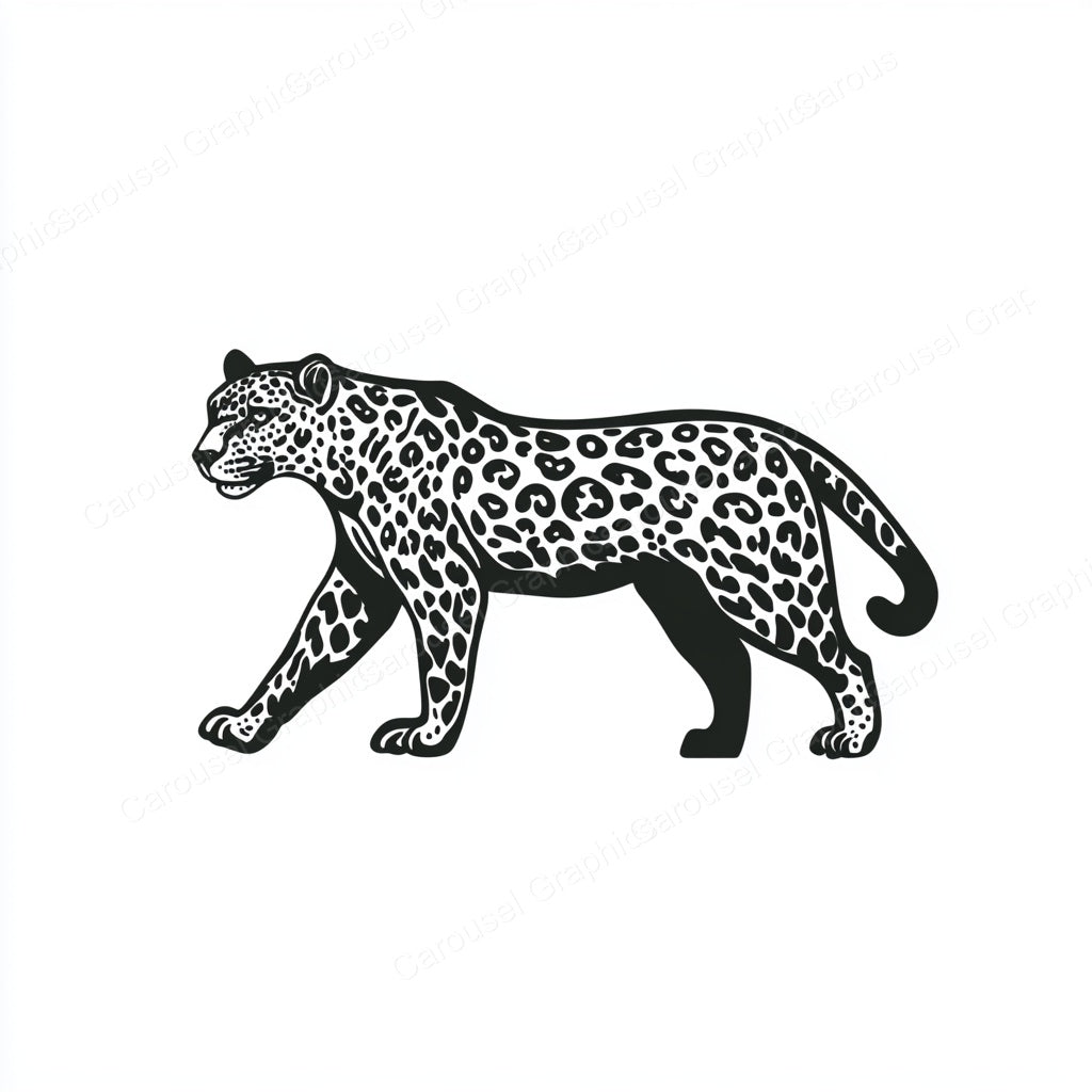 Leopard Vector Graphic preview