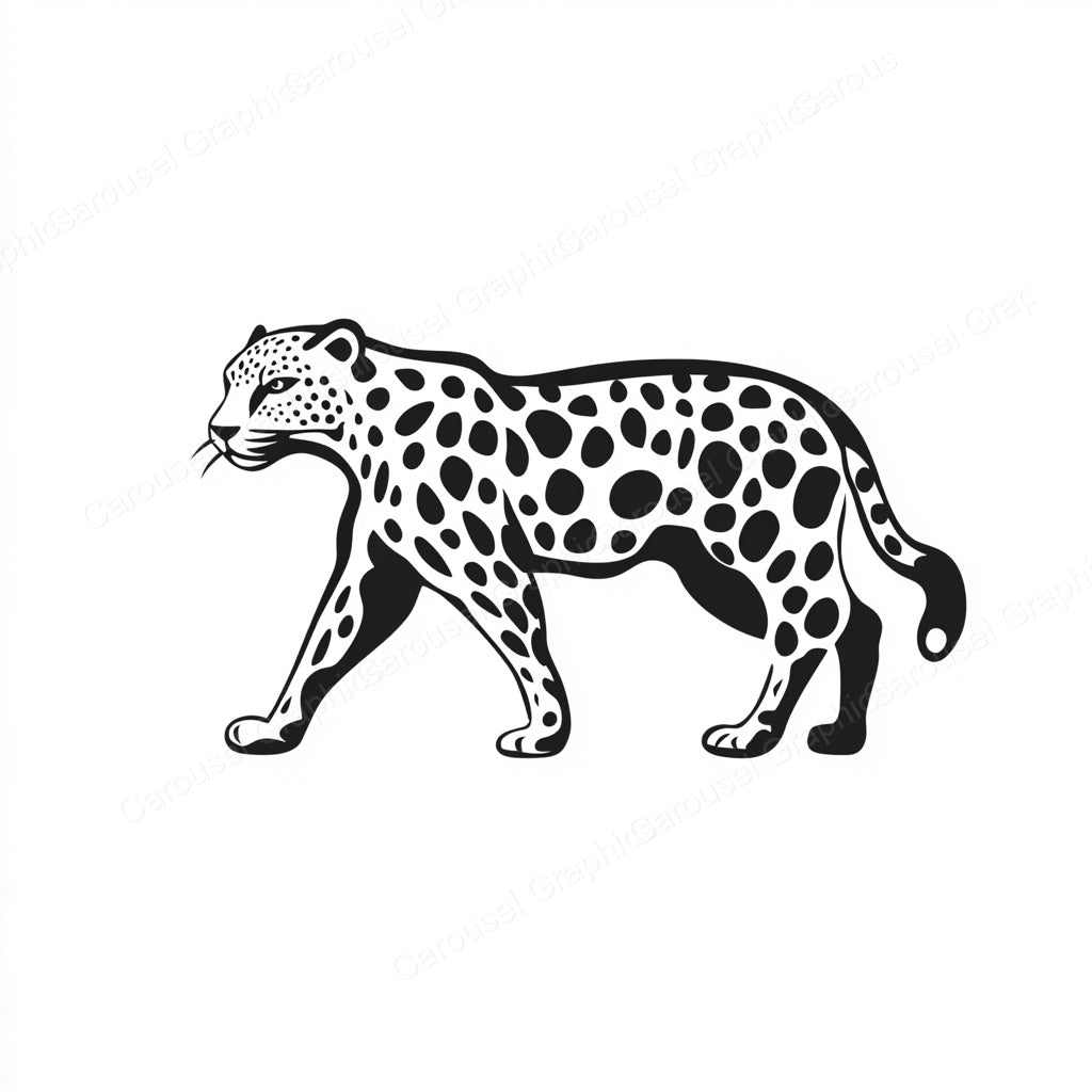 Leopard Vector Graphic preview