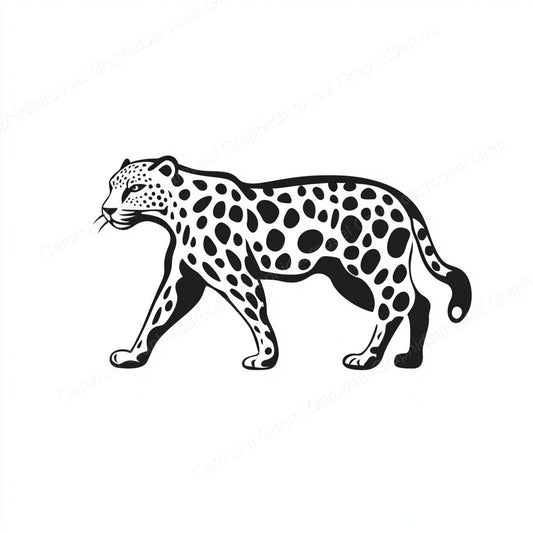 Leopard Vector Graphic preview