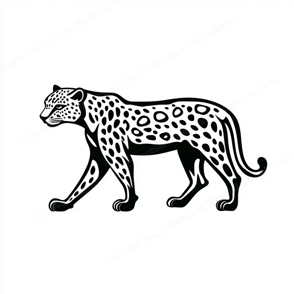 Leopard Vector Graphic preview