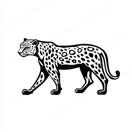 Leopard Vector Graphic preview