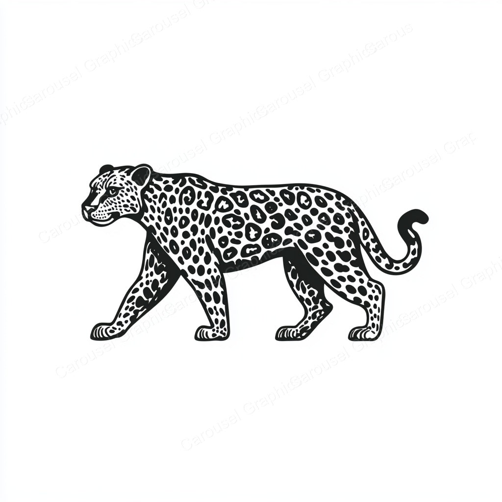 Leopard Vector Graphic preview