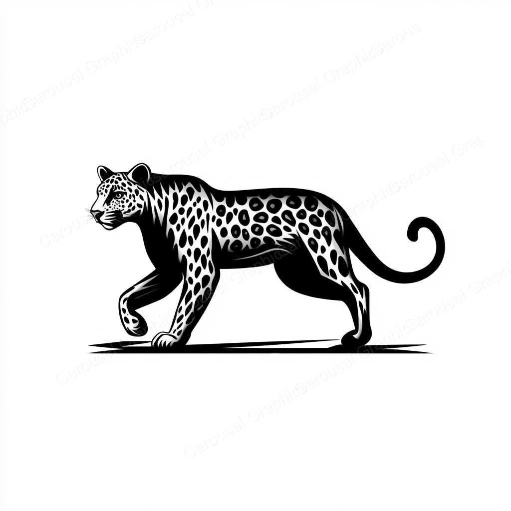 Leopard Vector Graphic preview