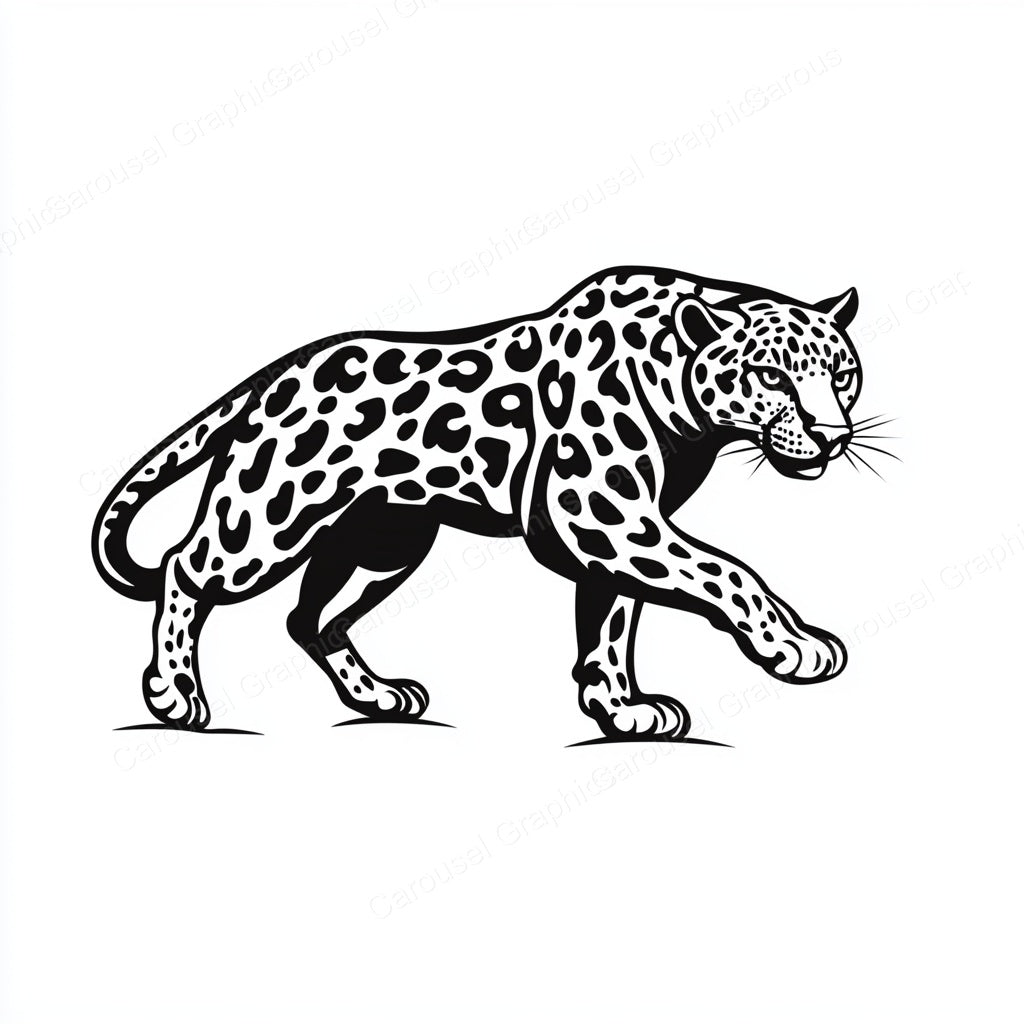 Leopard Vector Graphic preview
